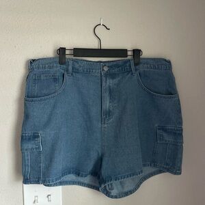 Denim Women's Cargo Shorts